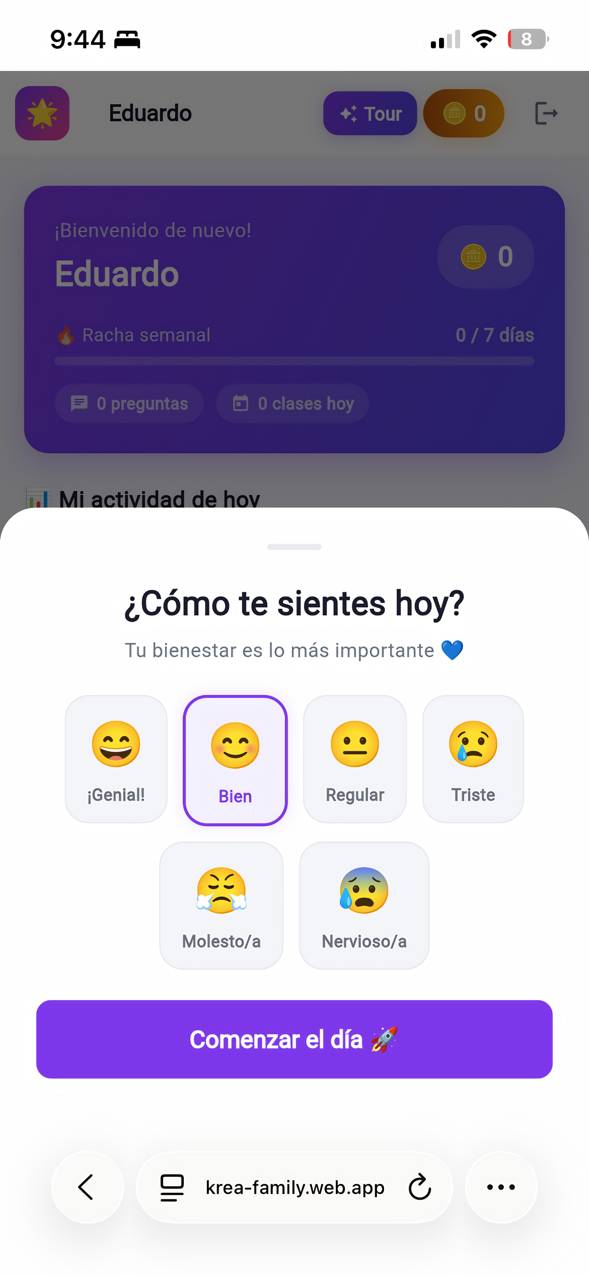 Bienestar emocional
