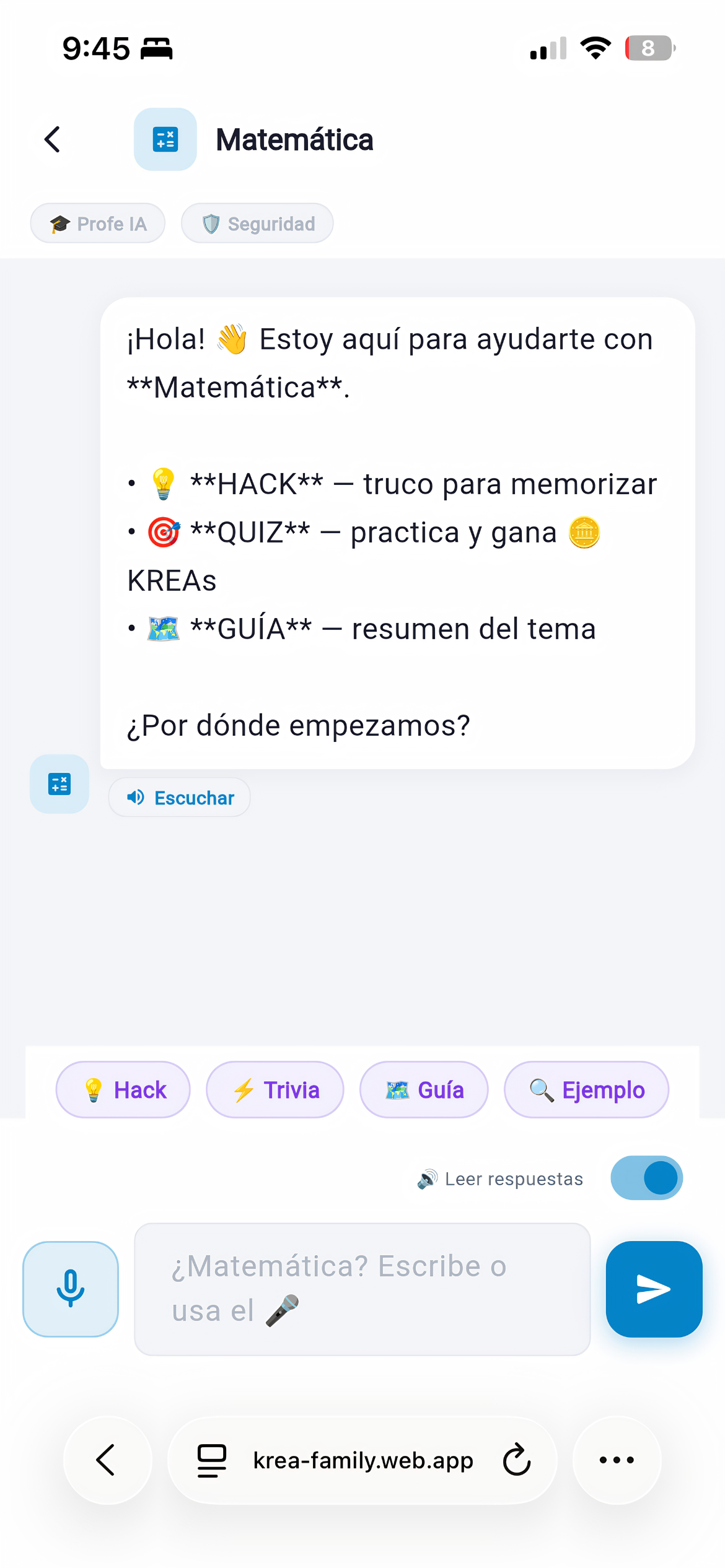 Profe IA en acción